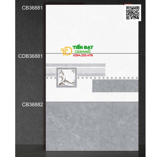 Gạch Ốp Tường 5D 30x60 Bóng Kính Giá Rẻ