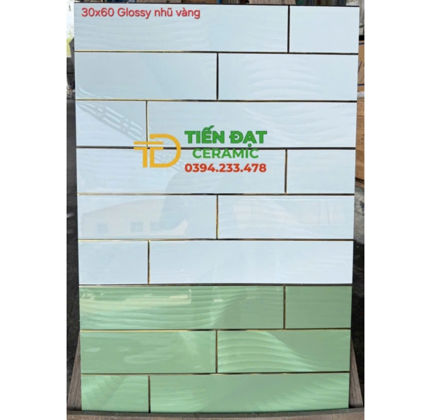 Tổng Kho Gạch TQ 30x60 Nhũ Vàng Xanh Bộ Đậm Nhạt