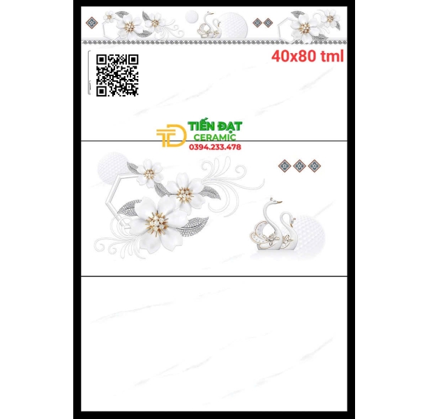 Gạch Ốp Lát 40x80 Vân Xám Bộ Đậm Nhạt  Sale Giá Rẻ