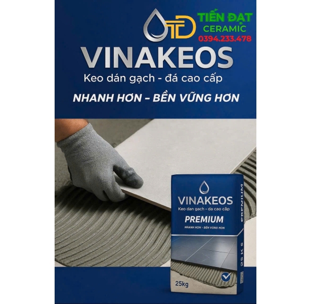 Tổng Kho Vinakeos Dán Gạch Cao Cấp Mẫu Mới Nhất 