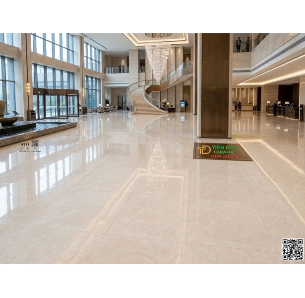 Gạch Khổ Lớn 120x180 Lát Nền Khách Sạn Lớn Cao Cấp