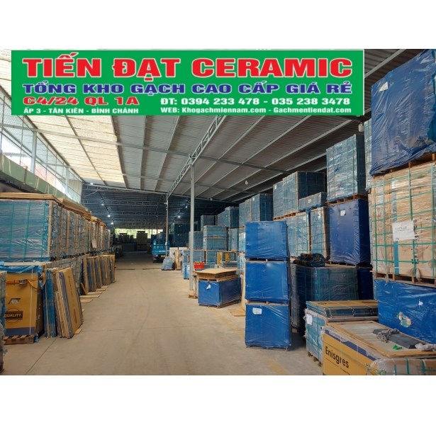 Gạch Lát Nền Cao Cấp 60x120 Trắng Vân Mẫu Mới