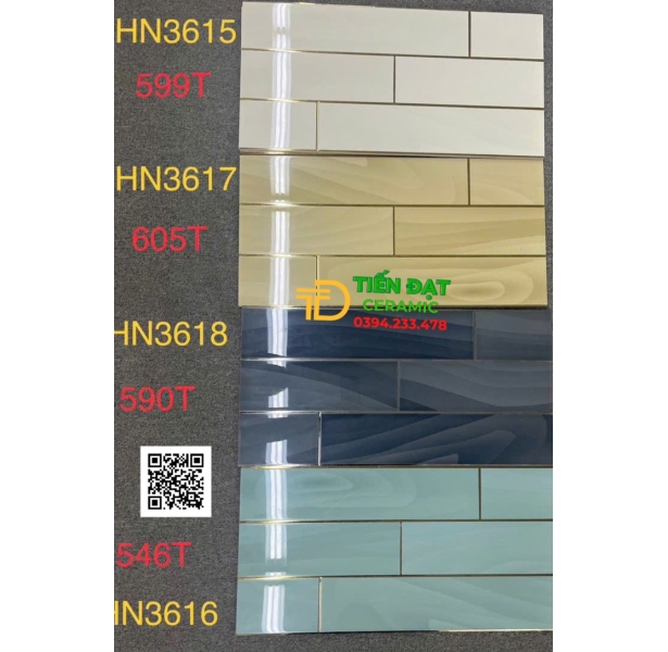 Gạch Đá Bóng Kính 30x60 Ốp Tường Trắng Nhũ Vàng
